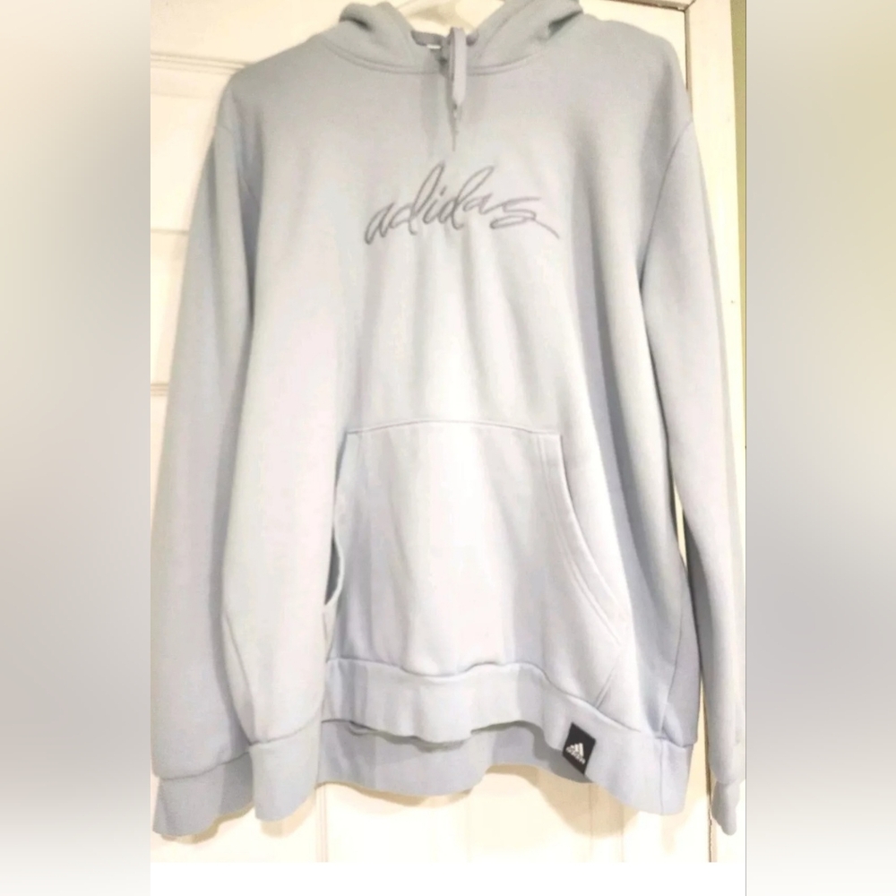 Adidas (Cursive Writing) Womens XL Hoodie NWOT